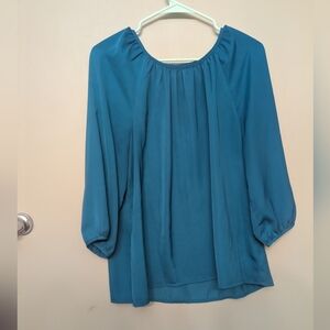 Old Navy Teal Flowing Blouse